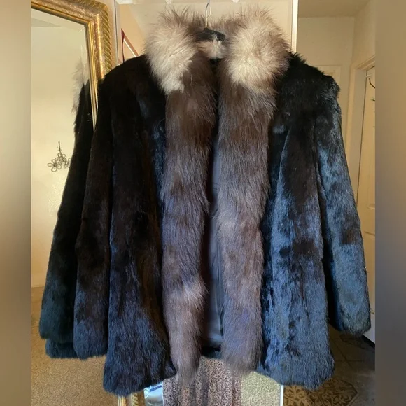 Vintage fur coat - Picture 3 of 11
